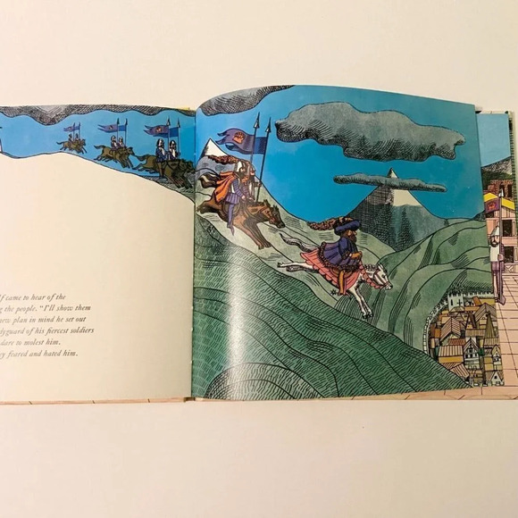 Vintage  1970 William Tell Book by Alan Blackwood Hardcover Printed in Italy - Picture 8 of 12